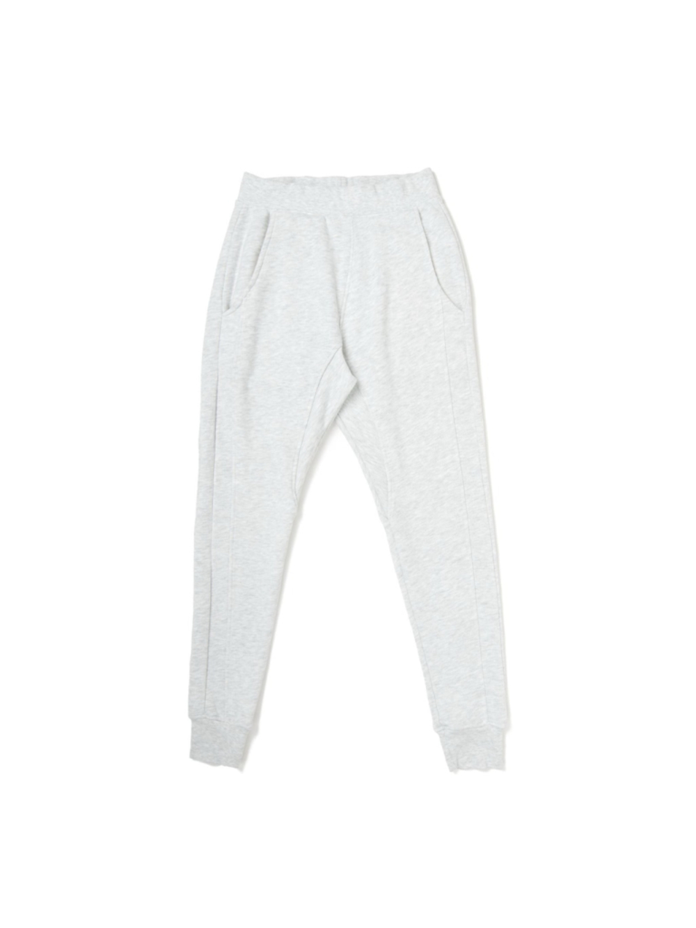Joah brown Sweatpants Grey Stadium jogger Made In USA Pull On pant Cotton S/M